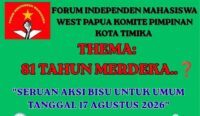 MASSA AKSI BISU FIM WP DI BUBARKAN DAN DI TANGKAP
